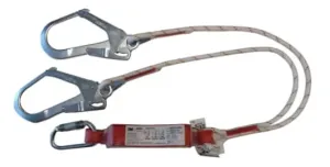 Mijloc de legătură cu absorbitor de șoc dublă 3M™ Protecta® Sanchoc™ cu absorbitor de energie, coardă kernmantle, 1,80 m