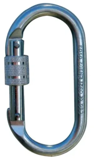 3M™ Protecta® Carabină cu închidere prin filet (Screw-gate), oțel galvanizat, 17 mm