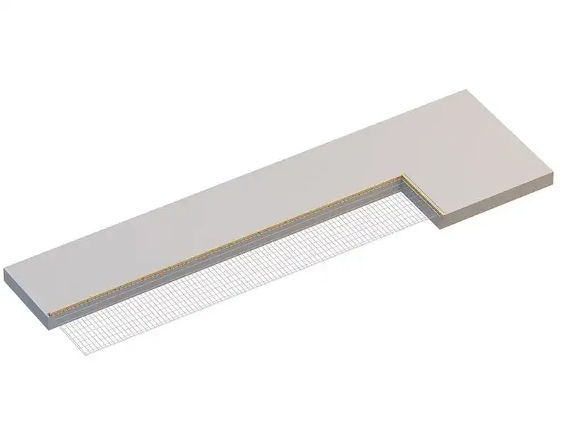 Plasa SAFENET inox A4 pentru luminatoare industriale