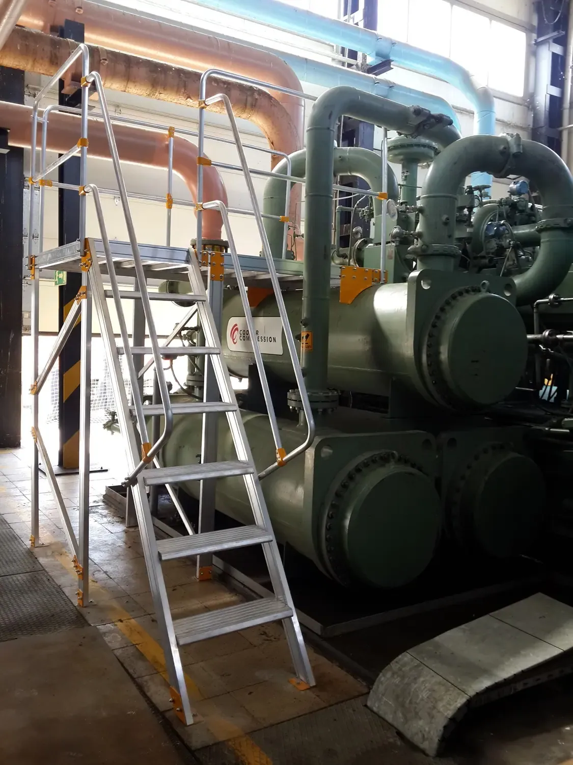 Platformă de acces pentru rezervoare, silozuri și HVAC — imaginea 3