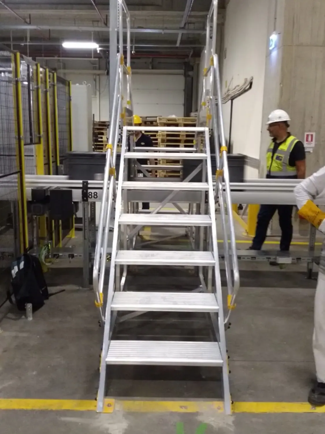 Platformă de trecere peste bandă transportoare — imaginea 7
