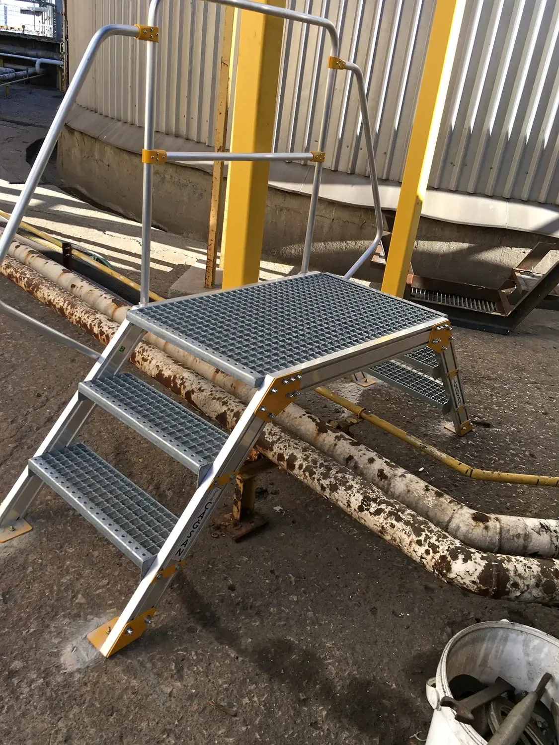 Platformă de acces pentru rezervoare, silozuri și HVAC — imaginea 17