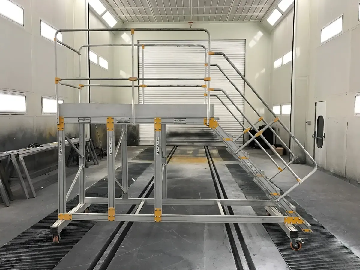 Platformă mobilă și reglabilă industrială — imaginea 21