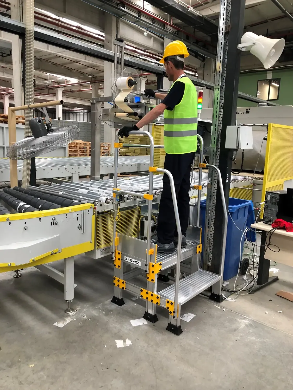 Platformă de acces pentru rezervoare, silozuri și HVAC — imaginea 33