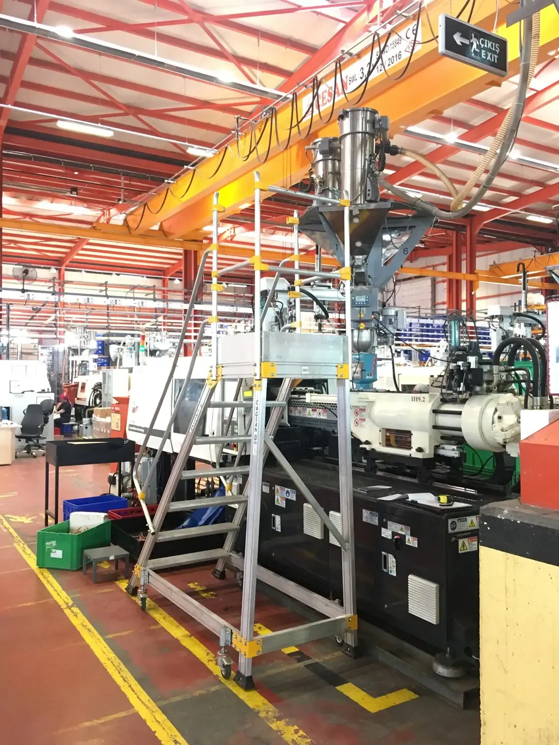 Platformă mobilă și reglabilă industrială — imaginea 37